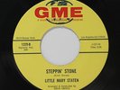 LITTLE MARY STATEN: Steppin' Stone / Helpless Girl 45 rare Soul