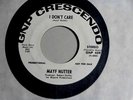 MAYF NUTTER I DON'T CARE NEAR MINT FRANK ZAPPA PROMO GNP  COUNTRY  NOVELTY