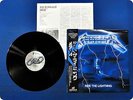 METALLICA Ride The Lightning K25P501 OBI LP Fs3170