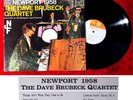 LP Dave Brubeck Quartet Newport 1958 (CBS Sony CS 8082) Japan