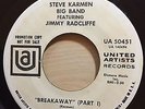 THE STEVE KARMEN BIG BAND & JIMMY RADCLIFFE BREAKAWAY RECORDS DEMO 70's RE-ISSUE
