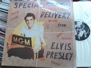 ELVIS PRESLEY lp Special Delivery _ Flaming Record, white vinyl