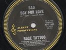 ROSE TATTOO   Rare 1977 Aust Only 7