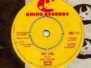 1973 REGGAE  ? LEE PERRY - HOT LINE Dave + Ansel Collins ?  45rpm 7