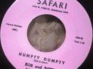 BOB & SHERI Surfer Moon 45 SAFARI 101 BRIAN WILSON BEACH BOYS rlt'd MINT- R/I
