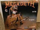 Megadeth So Far So Good...So What Vinyl Record