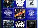 WAR RADIO FREE WAR ULTRA-RARE ORIGINAL PROMO-ONLY ALBUM ON BLUE VINYL MINT