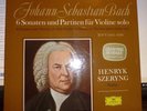 J S BACH Sonatas & Partitas Unaccompanied Violin BWV 1001-1006 SZERYNG 3LP NM/NM