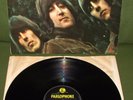 THE BEATLES Rubber Soul ORIG 1st UK 1965 PARLOPHONE MONO Black & Yellow -5 -5