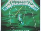 METALLICA - RIDE THE LIGHTNING - GREEN COVER BERNETT RECORDS - LP RARE FRANCE