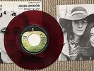 BEATLES - LENNON Japan Orig RED VINYL Apple 45 RPM 