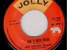 JOE NOLAN - COOL IT WITH REGGAE / REGGAE WITH ME - JOLLY