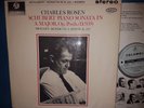 SAX 2502 *BLUE/SILVER* CHARLES ROSEN* PLAYS *SCHUBERT /MOZART PIANO SONATAS* NM