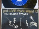 The Rolling Stones  - Got Live If You Want It -  French Picture Sleeve PS 7
