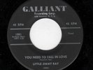POPCORN/NORTHERN SOUL-LITTLE JIMMY RAY-GALLIANT 1001-YOU NEED TO FALL IN LOVE/MA