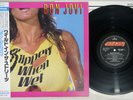 BON JOVI SLIPPERY WHEN WET MERCURY 28PP-1025 Japan OBI Vinyl LP