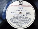 STATUS QUO Spare Parts SOUTHAMERICA LP PROMO MONO 1970 Mr Mind Detector
