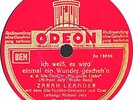 Zarah Leander - Ich weiß es wird einmal ein Wunder geschehen - 1942