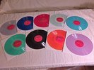 Jukebox Record Set 18 Songs 78 RPM 50's 60's Rock/Soul Music Multi-color 10