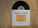 MANUEL DE FALLA LEOPOLDO QUEROL Fantasia boetica LP 8648 DUCRETET-THOMSON 10