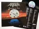 ANTHRAX - Persistence of Time LP 1990 - 1. PRESS rare vinyl slayer fear factory
