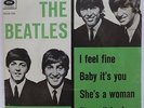 The Beatles I Feel Fine Danish Geos 225 Rare picture Sleeve