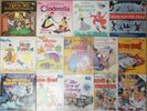 Walt Disney Children's, 14 Vinyl Record Lot, All LP's, 3 Pigs Sleepy Hollow