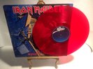 IRON MAIDEN NO PRAYER FOR THE DYING LP RED VINYL (EX)