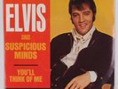 ELVIS PRESLEY: Suspicious Minds RCA 47-9764 DJ Promo 45 NM- Super