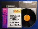 SCORPIONS Virgin Killer ?JAPANESE 1ST PRESS LP? RVP-6155 OBI INSERT Japan #5