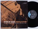 DONALD BYRD Byrd In Hand BLUE NOTE LP NM Liberty