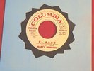 MARTY ROBBINS  EL PASO  NEAR MINT  RARE PROMO  COLUMBIA   COUNTRY 45