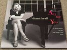 Diana Krall All For You 2 LP  Record ORG006 Rare  Dedication To Nat King Cole