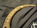 vintage horn flute
