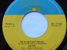 SATIN Tu m'appartenais NM CANADA 1979 FUNK SOUL DISCO FRENCH Nanette Workman 45