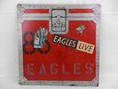 LP Eagles Live Double Album with Poster Stereo Asylum Records BB 705