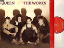QUEEN the works EMC 24 0014 1 LP EX/VG with lyric inner uk EMI 1984