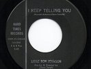 LITTLE RON JOHNSON 'I Keep Telling You' US Hard Times Funk/Soul/Breaks 45 HEAR