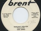 HEAR - Rare Doo Wop / Teen 45 - Dee Jones - Hideaway Heaven - Brent # 7023