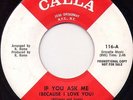 Jerry Williams - If You Ask Me / Yvonne - Calla 116 Original Promo EX+