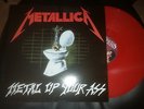METALLICA Metal up your ass red Vinyl LP Heavy Metal