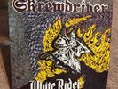 SCREWDRIVER WHITE RIDER VINYL LP 1987 PRINTING ROCK-O-RAMA OI SKINHEAD