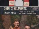 Dion and The Belmonts 45 PICTURE SLEEVE EP Their Hits LAURIE rare EX COVER