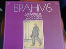 Vinyl box 4 x 33T LP les Concertos de Brahms Die Konzerte Herbert von Karajan