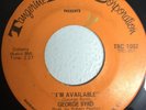 VG+ GEORGE JUKE BYRD I'm Available RARE northern soul 45 You Better Tell Her So