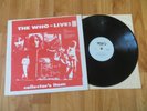 THE WHO LP  LIVE COLLECTOR'S ITEM  WHO RECORDS 2299  RARE