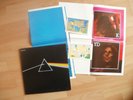 PINK FLOYD The dark side of the moon 2 Posters 2 stickers LP French 2C 068 05249