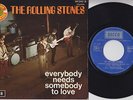The ROLLING STONES * Everybody Needs Somebody To Love * 1972 French RE 45 *