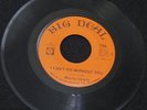 NORTHERN SOUL Marty Lewis - I Can't Do Without You - Big Deal