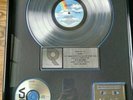 Bobby Brown Don't Be Cruel platinum record framed
